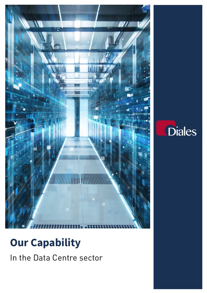 An image of the front cover of our data centre cap stat