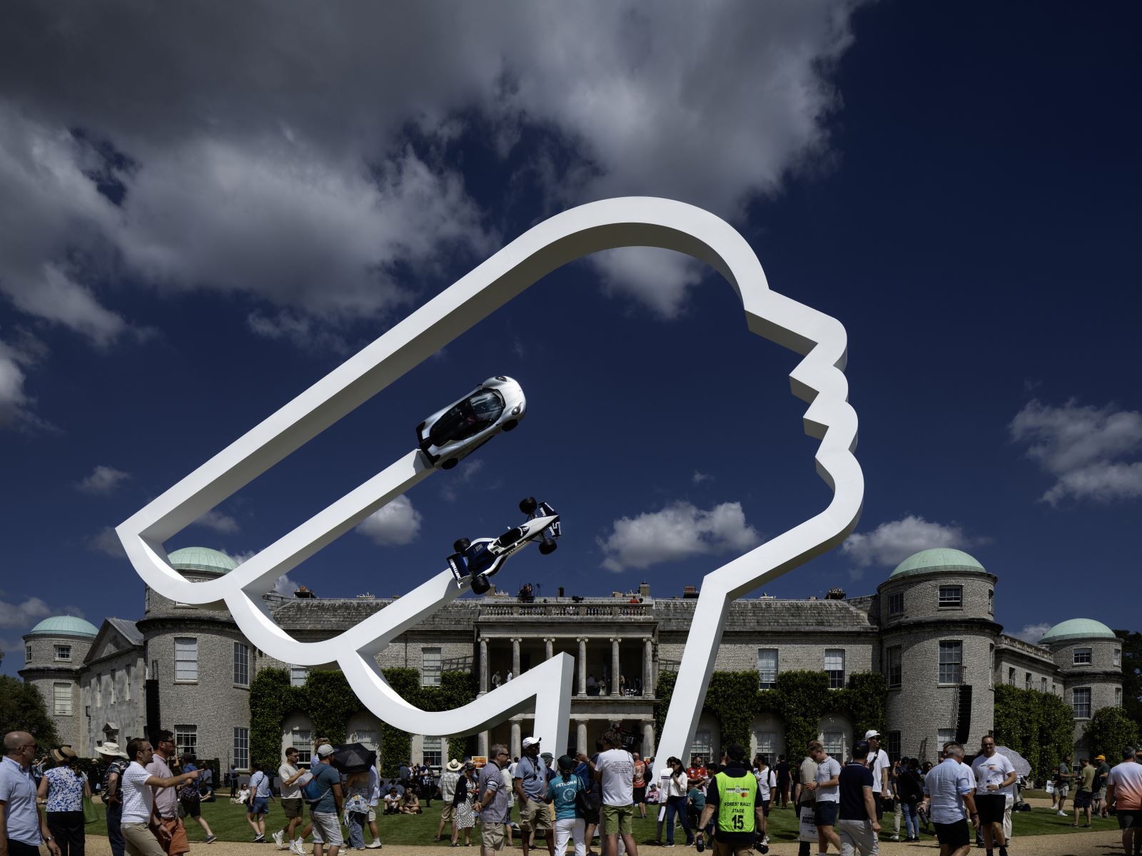 A view of the Goodwood 2025 Central Feature