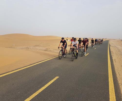 Driver Trett Dubai hosted a Cycling Morning 
