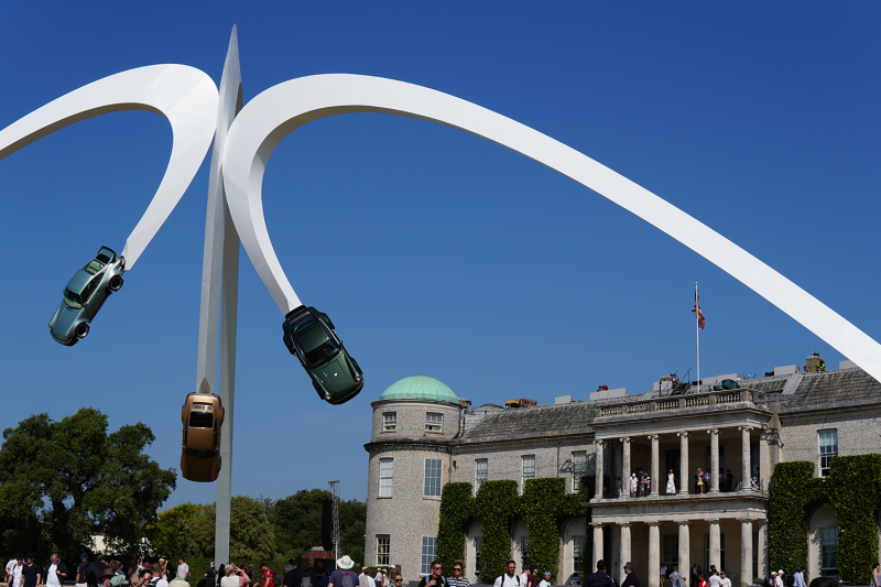 Diales Technical‘s Monumental Singer Sculpture for 2026 Goodwood Festival of Speed 