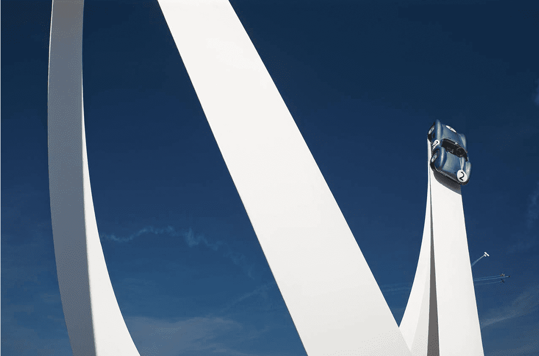 Goodwood Festival of Speed sculpture shortlisted in 2020 awards from BCIA