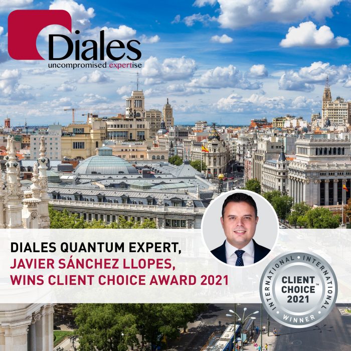 Quantum Expert, Javier Sánchez Llopes, wins Client Choice Award
