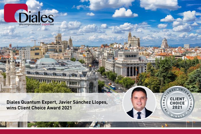 Quantum Expert, Javier Sanchez Llopes, wins Client Choice Award
