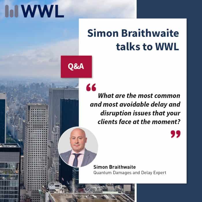 Q&A with expert witness, Simon Braithwaite